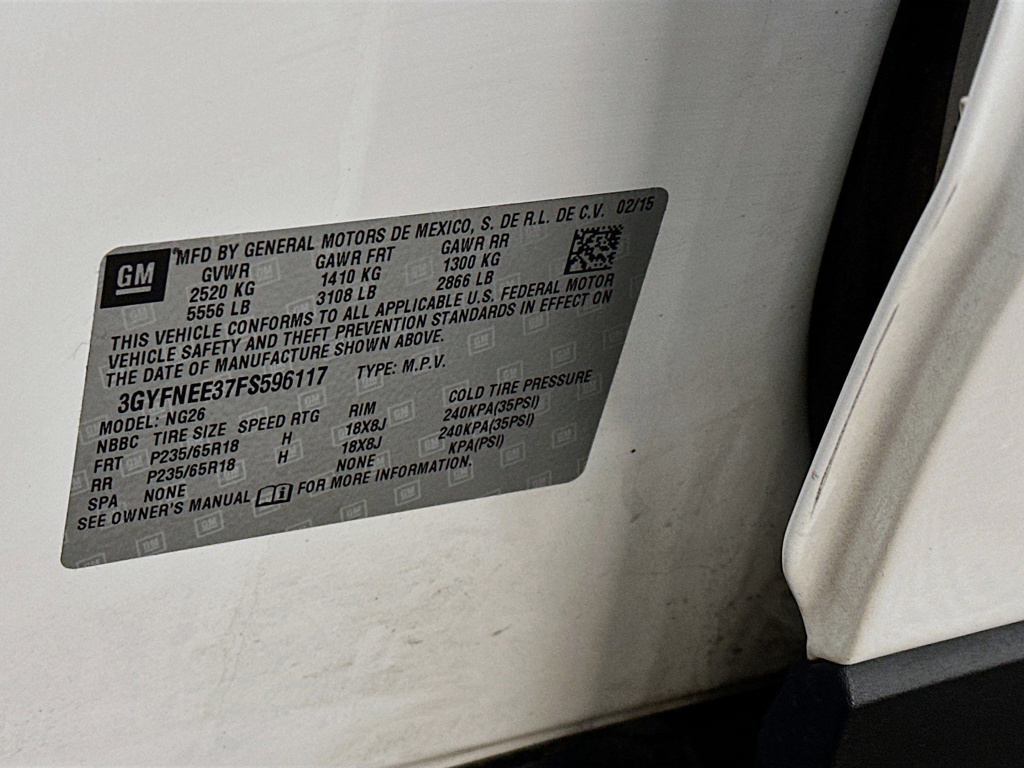 Used 2015 Cadillac SRX Luxury w/ Driver Awareness Package image 12