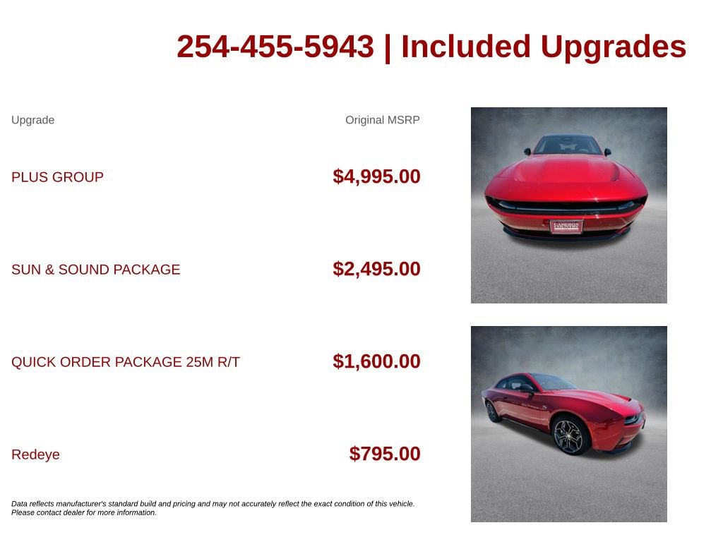 New 2024 Dodge Charger Daytona R/T w/ Plus Group AWD/4WD image 25