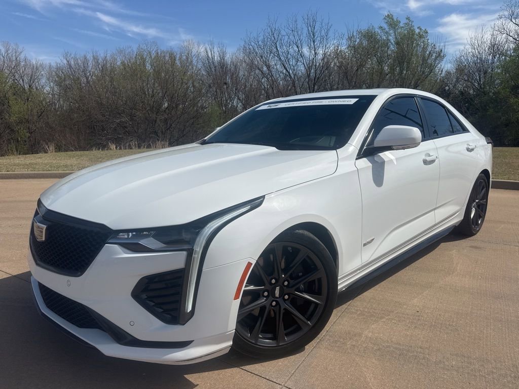 Certified 2024 Cadillac CT4 V w/ Technology Package image 1