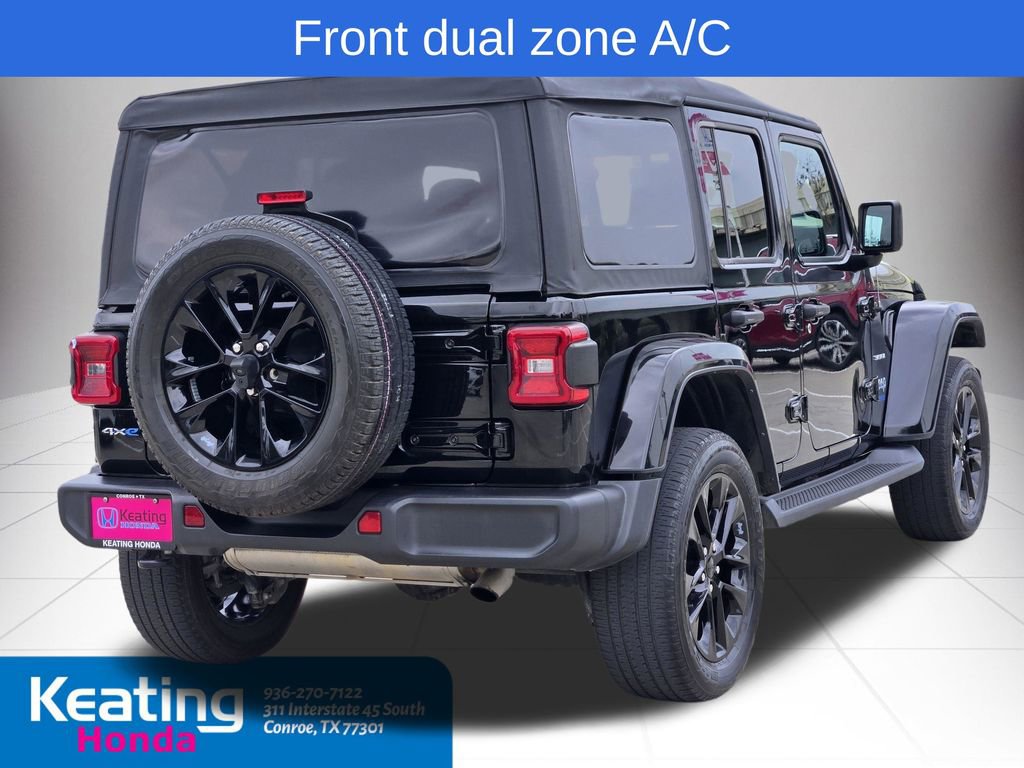 Used 2021 Jeep Wrangler Unlimited Sahara AWD/4WD image 5