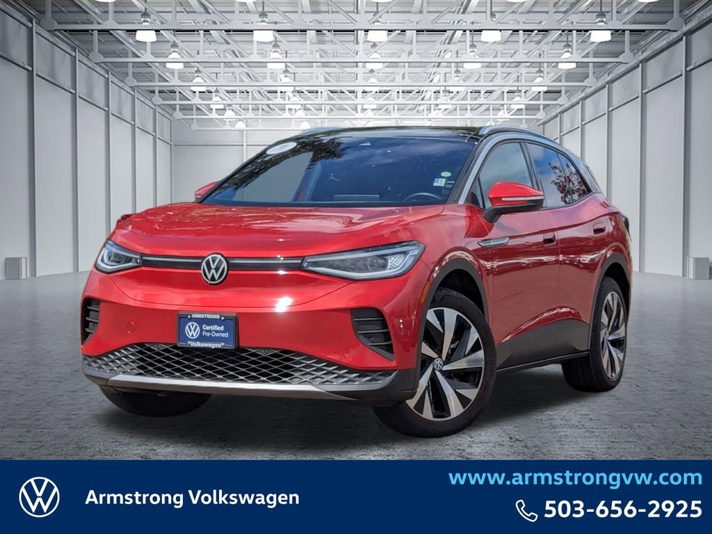 Certified 2021 Volkswagen ID.4 Pro S w/ Gradient Package AWD/4WD image 1