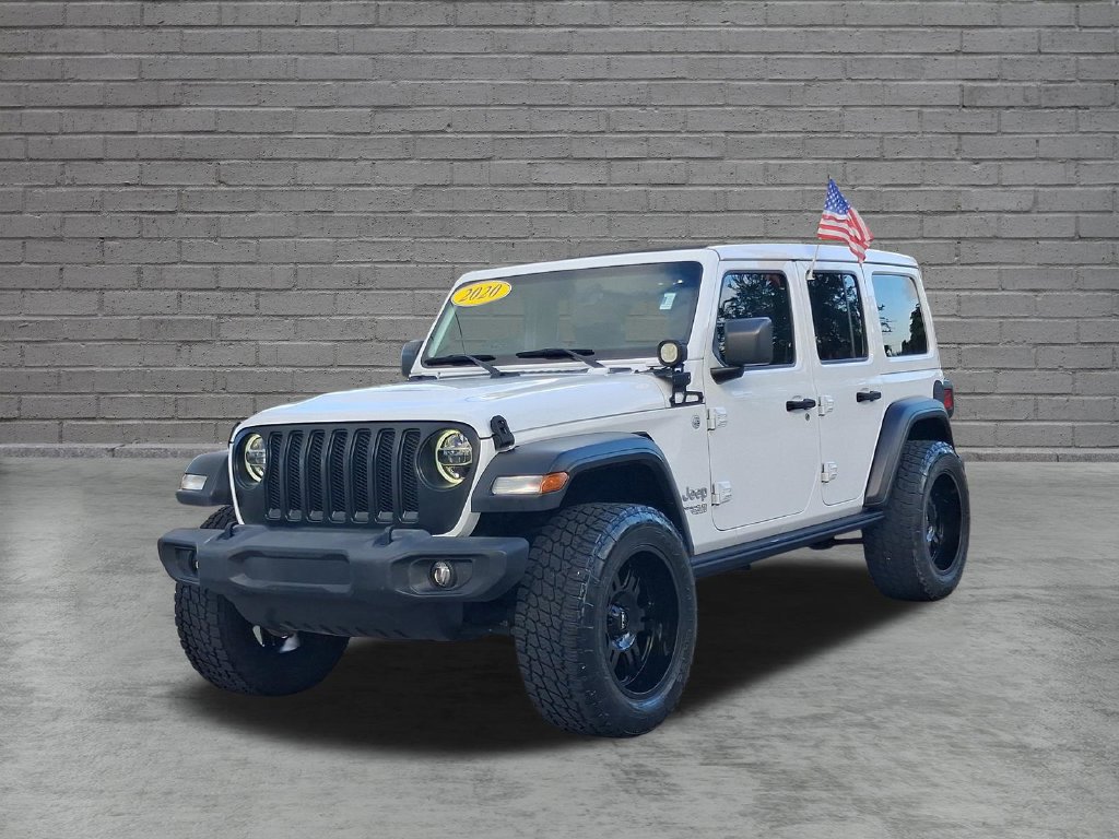 Used 2020 Jeep Wrangler Unlimited Sport S w/ Sun And Sound Package AWD/4WD image 3