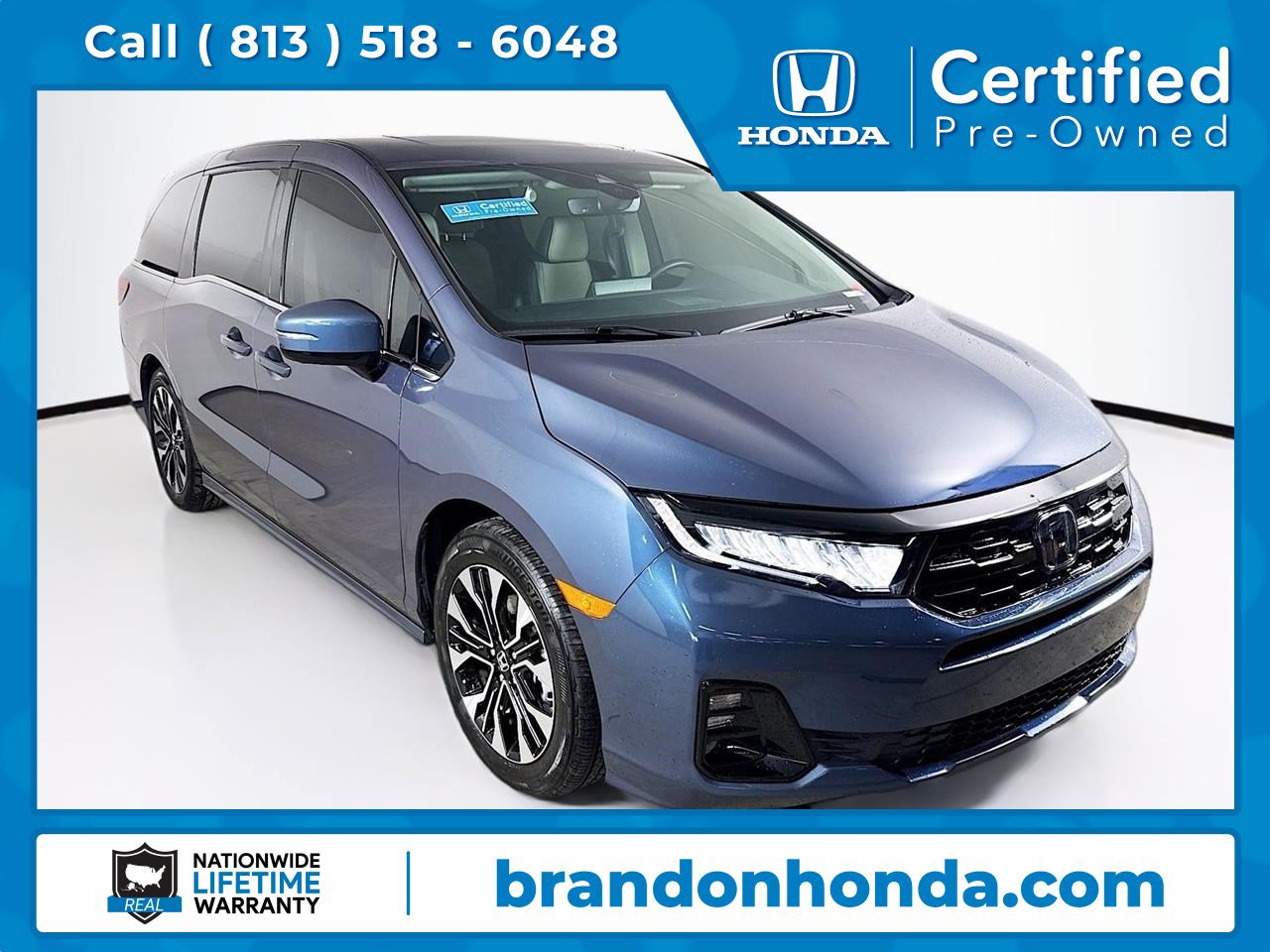 Certified 2025 Honda Odyssey Elite