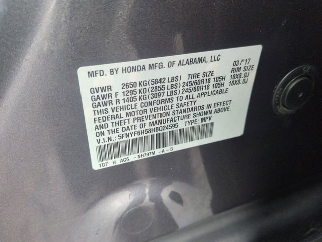 Used 2017 Honda Pilot EX-L image 30