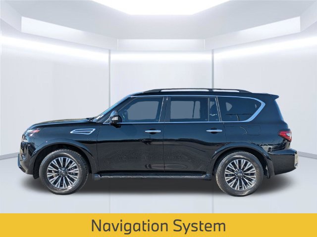 Used 2022 Nissan Armada SL w/ Midnight Edition Package RWD image 2