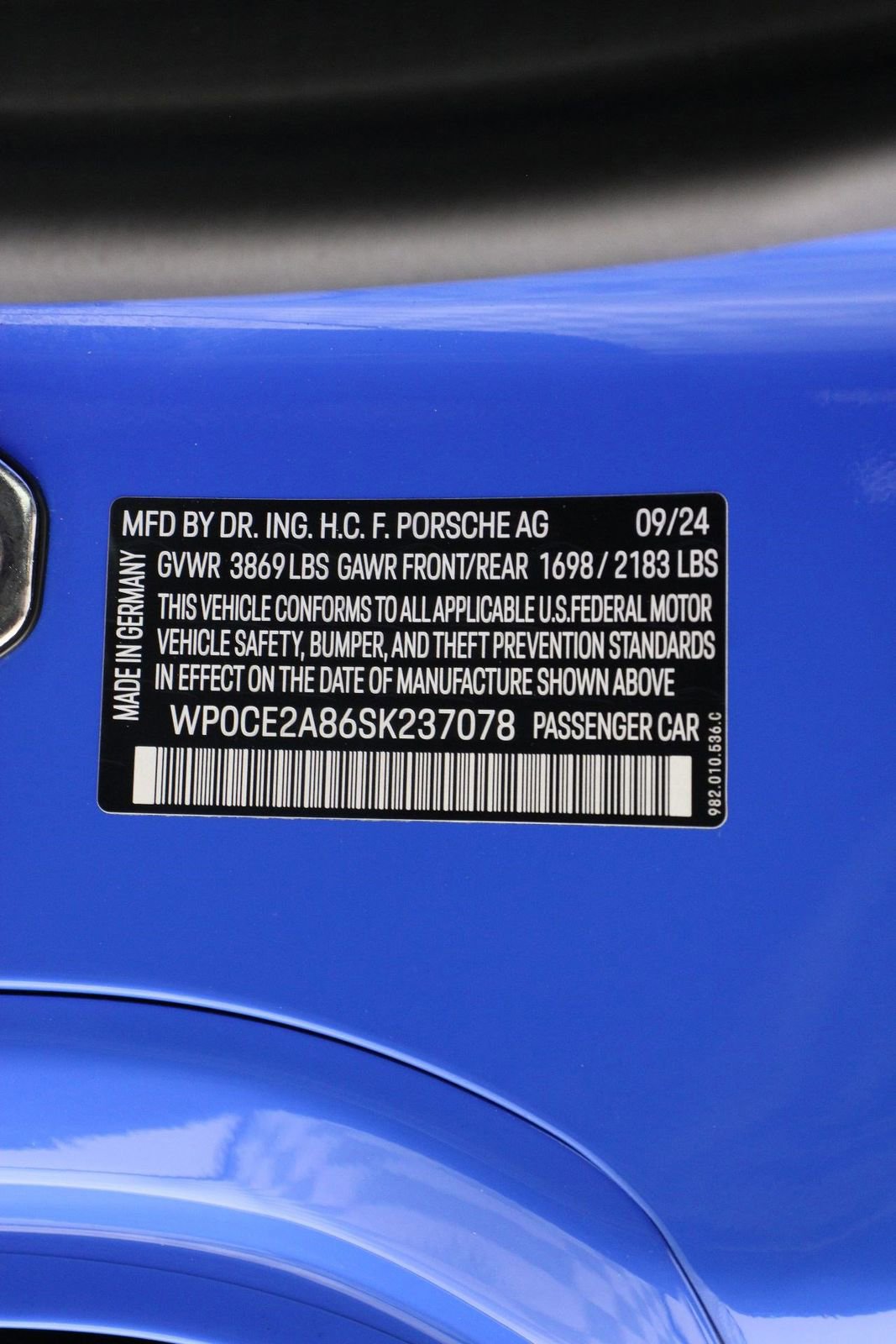 Certified 2025 Porsche 718 Boxster Spyder RS image 17