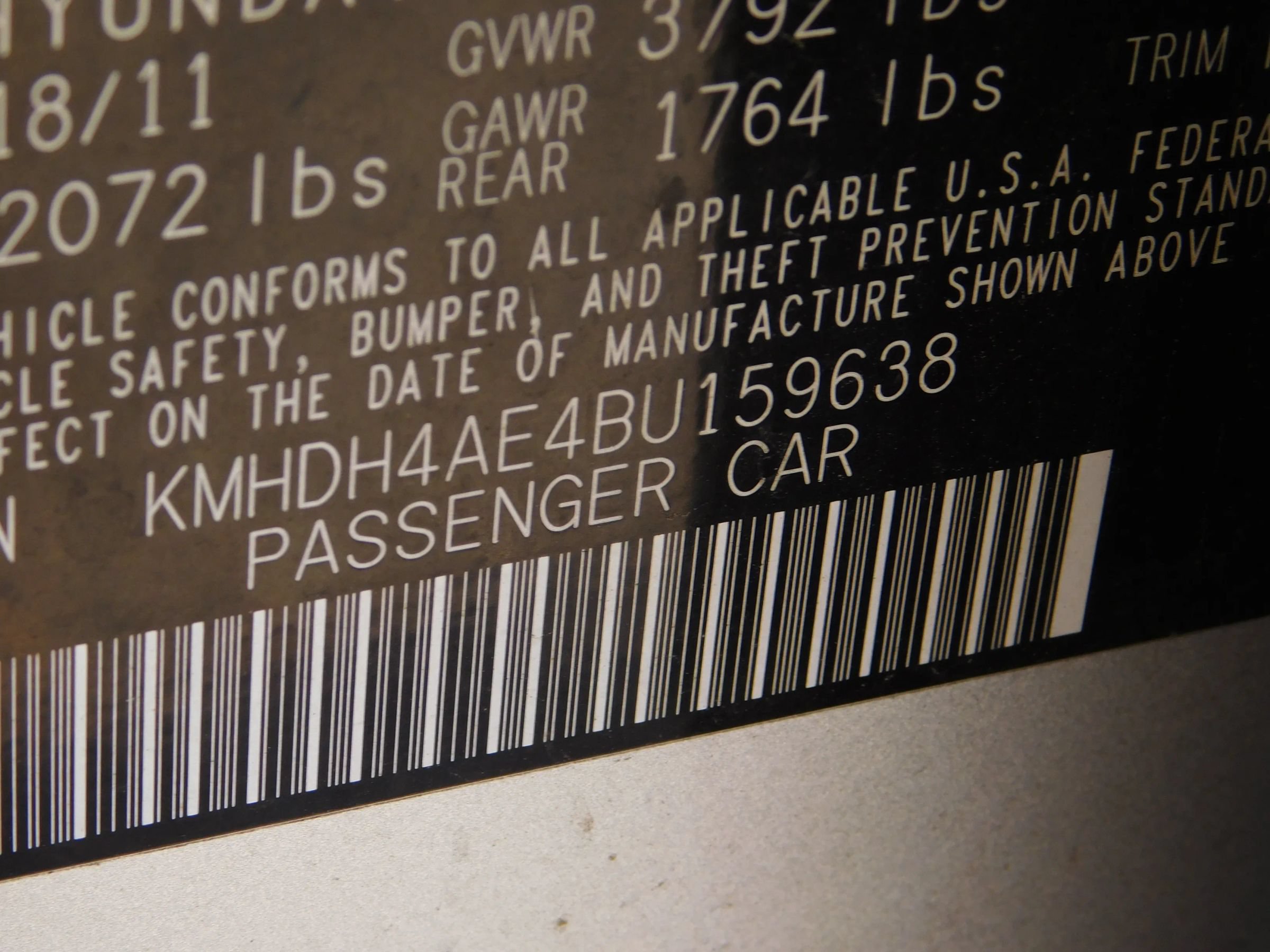Used 2011 Hyundai Elantra Limited w/ Premium Pkg 5 FWD image 24