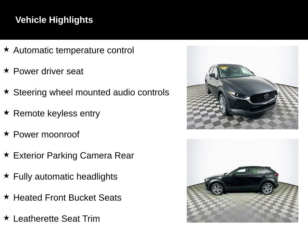 Certified 2025 MAZDA CX-30 AWD 2.5 S w/ Preferred Package image 2