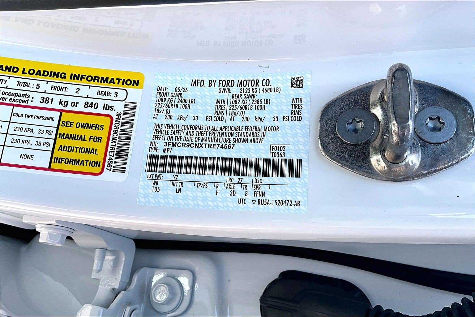 New 2026 Ford Bronco Sport Outer Banks w/ Outer Banks Tech Package+ AWD/4WD image 13