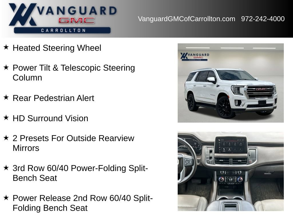 Used 2022 GMC Yukon SLT w/ SLT Luxury Package RWD image 18