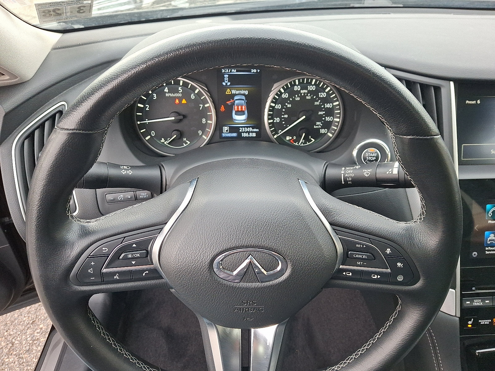 Certified 2023 INFINITI Q50 Luxe w/ Cargo Package AWD/4WD image 21