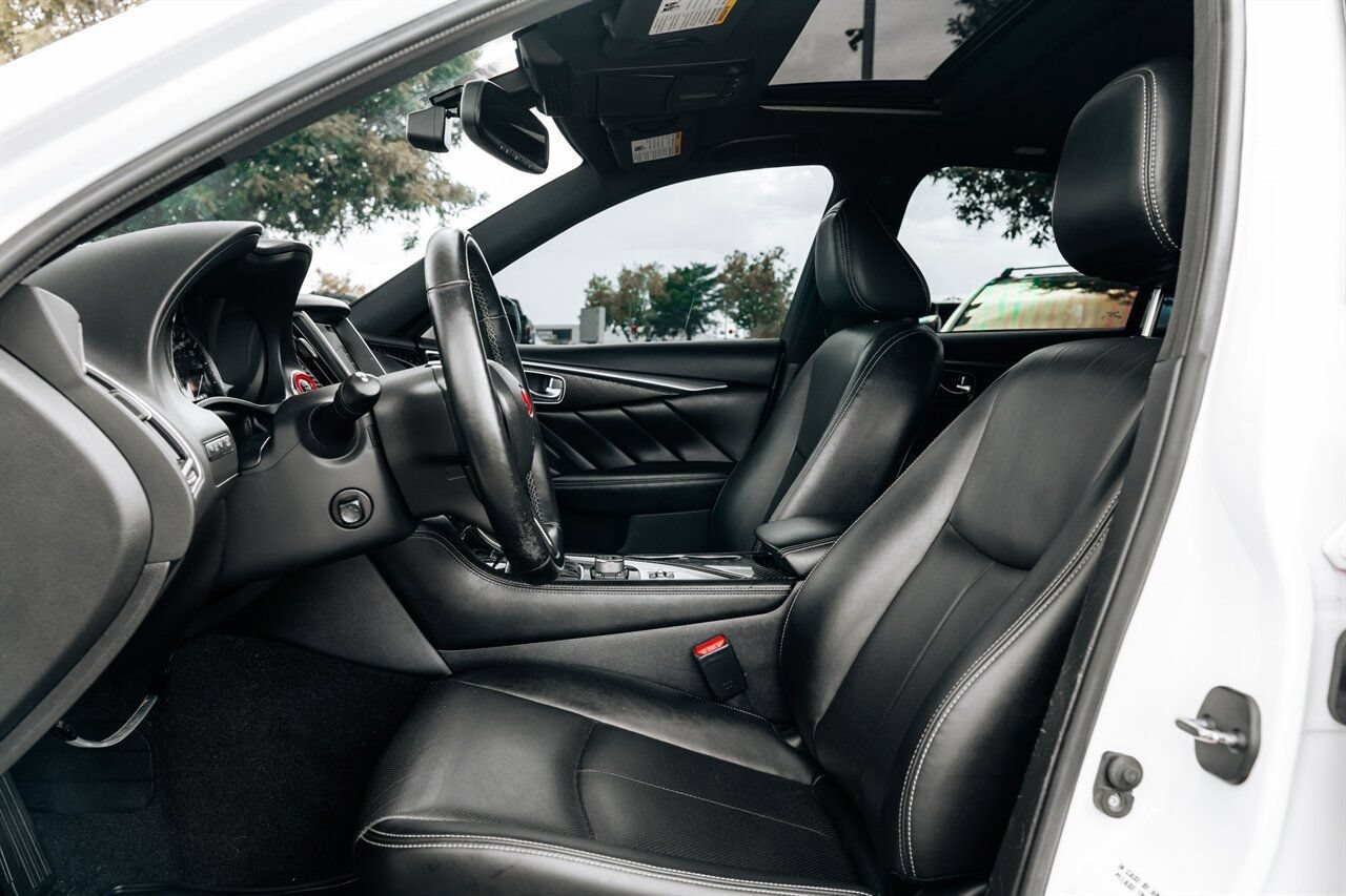 Used 2022 INFINITI Q50 Sensory w/ All Weather Package RWD image 17