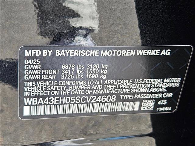 New 2025 BMW 750e xDrive image 18