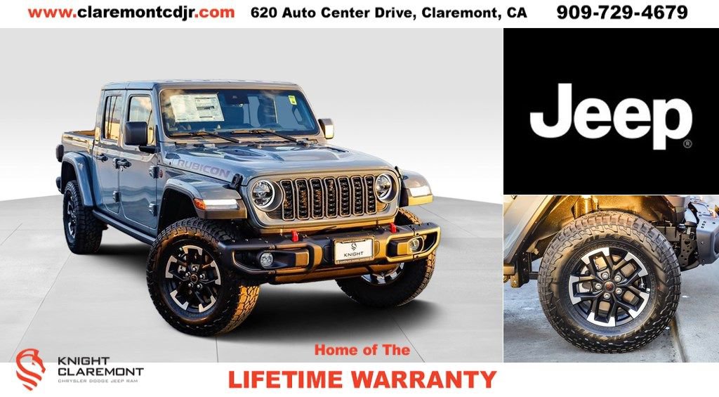 New 2025 Jeep Gladiator Rubicon