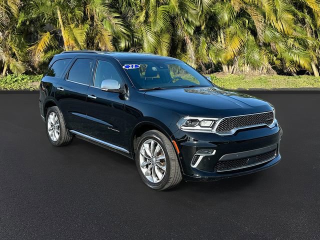 Used 2021 Dodge Durango Citadel w/ Premium Entertainment Group RWD image 2