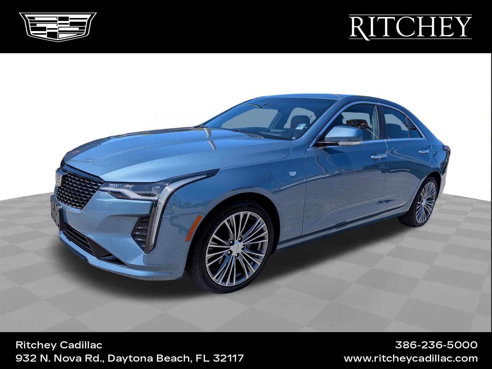 Certified 2023 Cadillac CT4 Premium Luxury AWD/4WD image 1