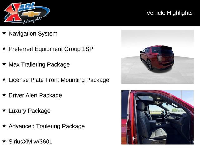 Certified 2024 Chevrolet Tahoe RST w/ Luxury Package AWD/4WD image 2