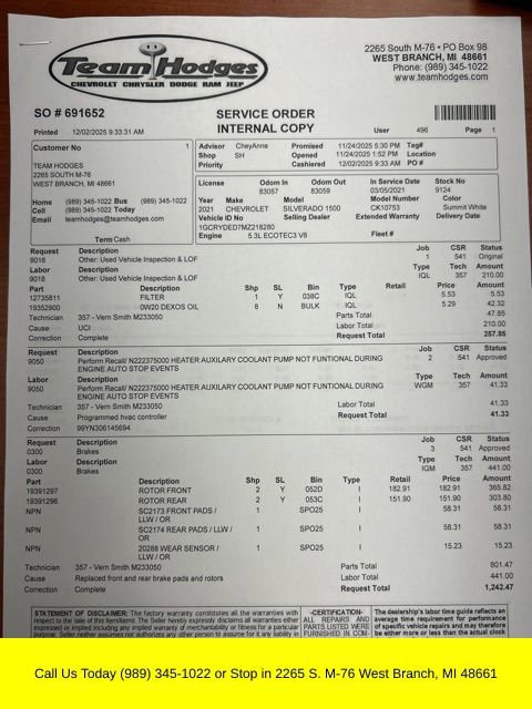 Used 2021 Chevrolet Silverado 1500 LT w/ Remote Start Package image 38