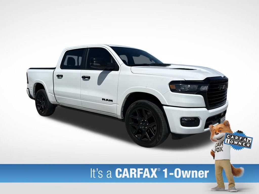 Used 2025 RAM 1500 Laramie w/ Night Edition AWD/4WD image 2