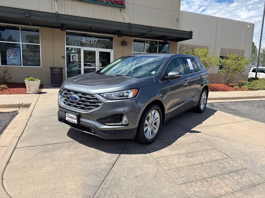 Used 2021 Ford Edge Titanium w/ Cargo Accessory Package AWD/4WD image 2