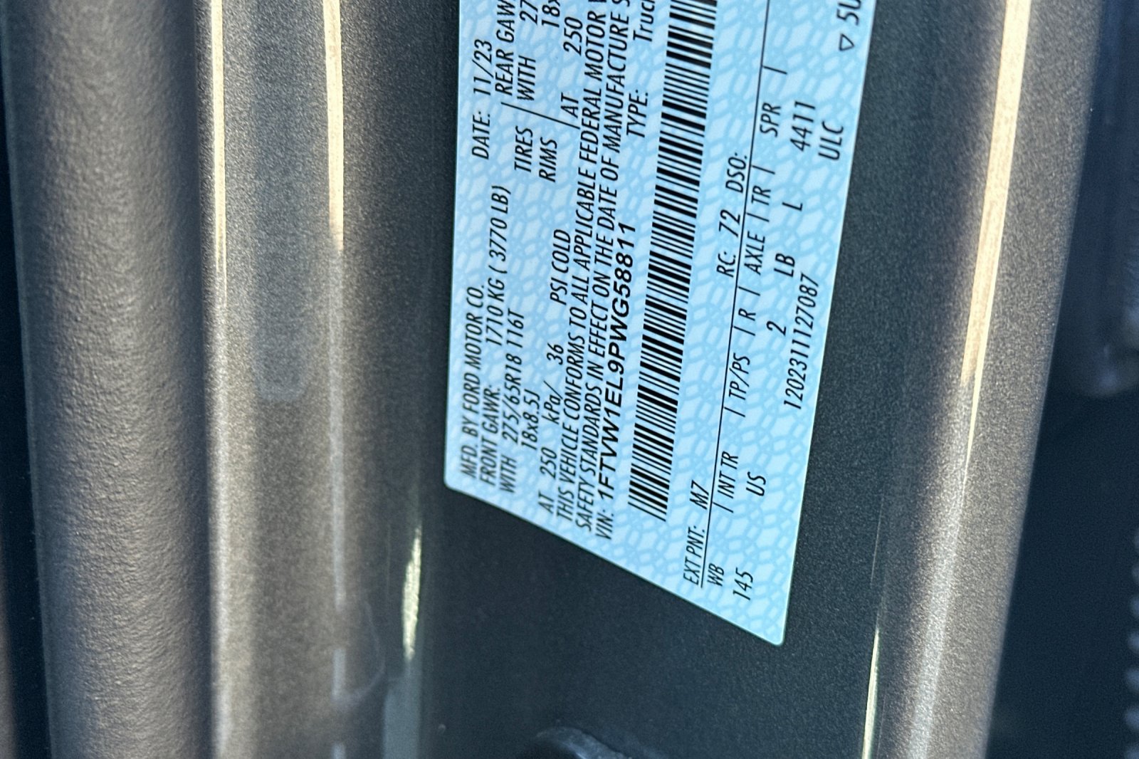 Used 2023 Ford F150 Lightning XLT AWD/4WD image 27