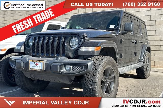 Certified 2021 Jeep Wrangler Unlimited Sahara