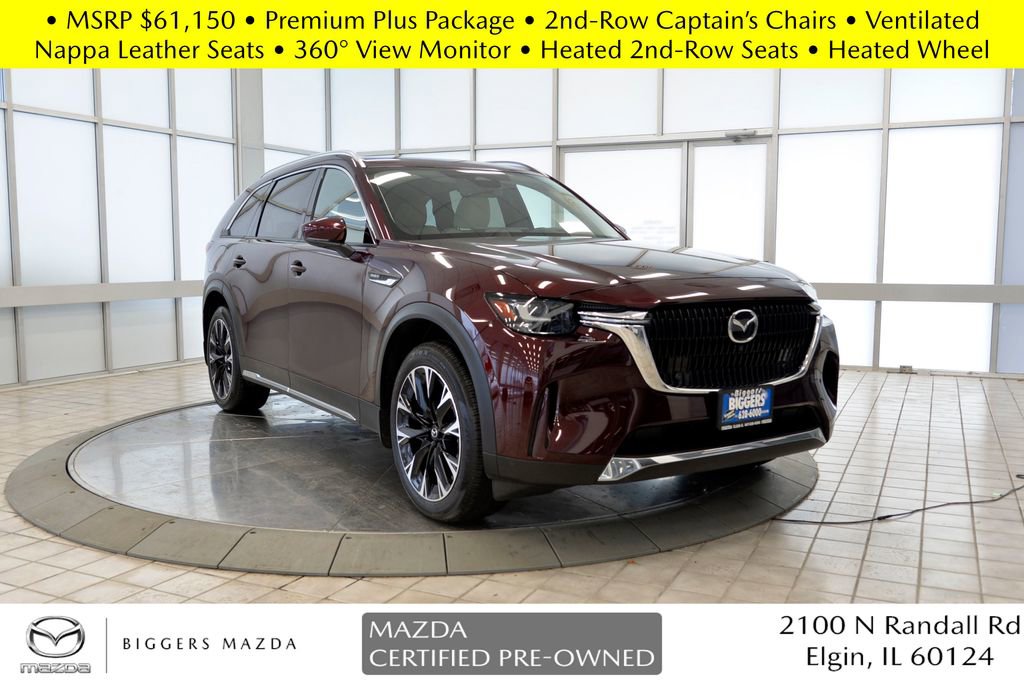 Certified 2025 MAZDA CX-90 Plug-In Hybrid w/ Premium Plus