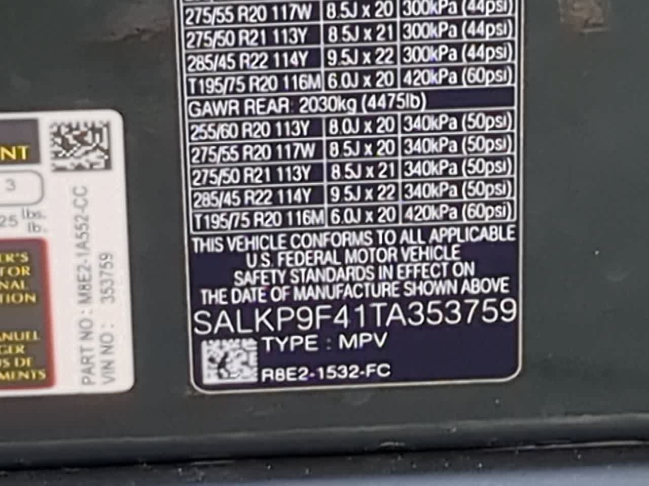 New 2026 Land Rover Range Rover SE AWD/4WD image 40