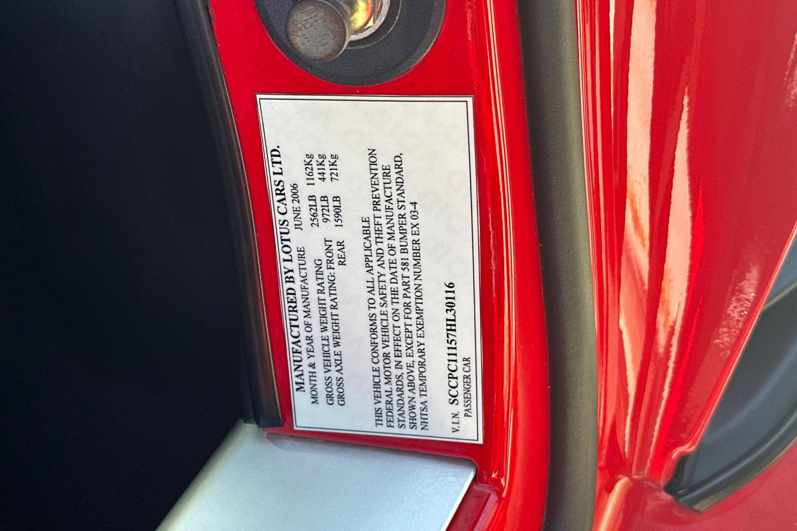Used 2007 Lotus Elise RWD image 25