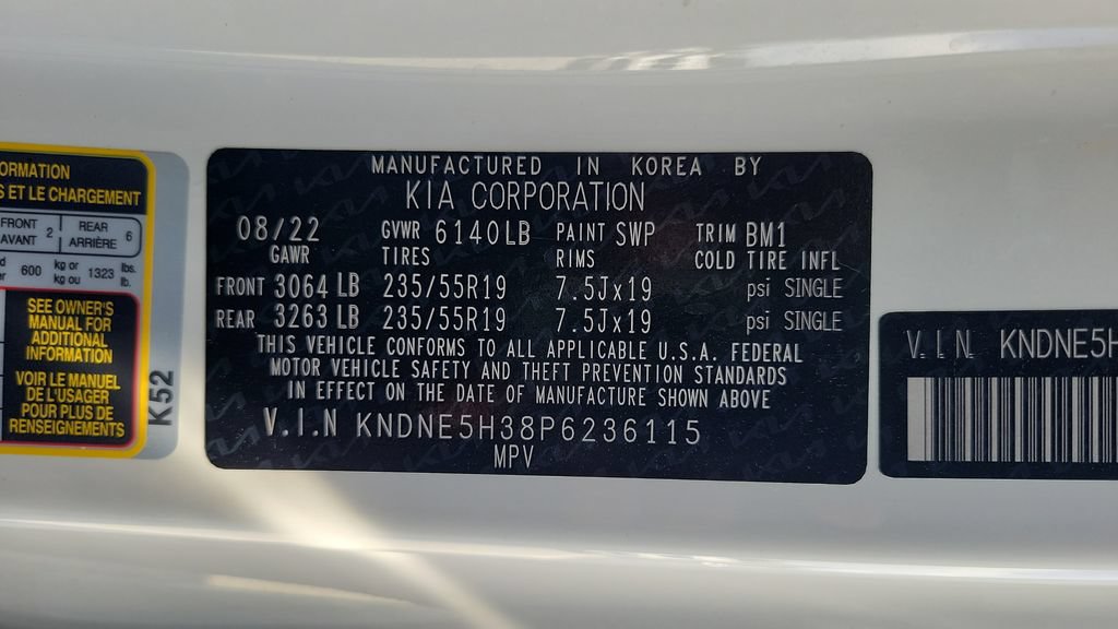 Used 2023 Kia Carnival SX FWD image 23