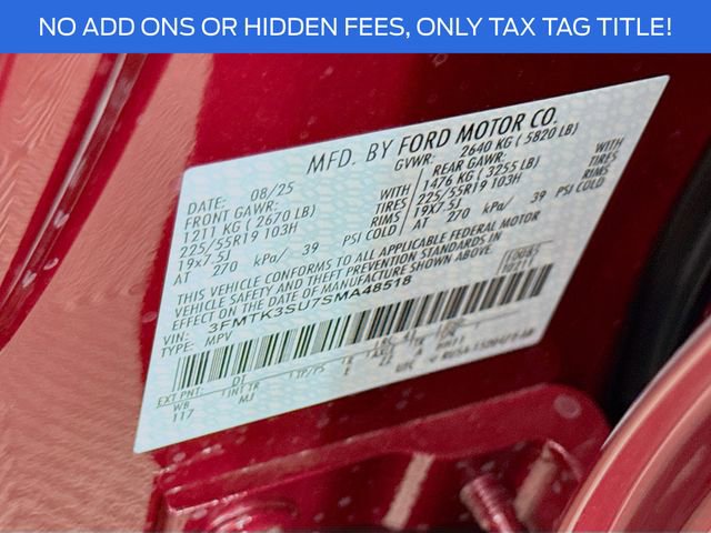 New 2025 Ford Mustang Mach-E Premium image 33