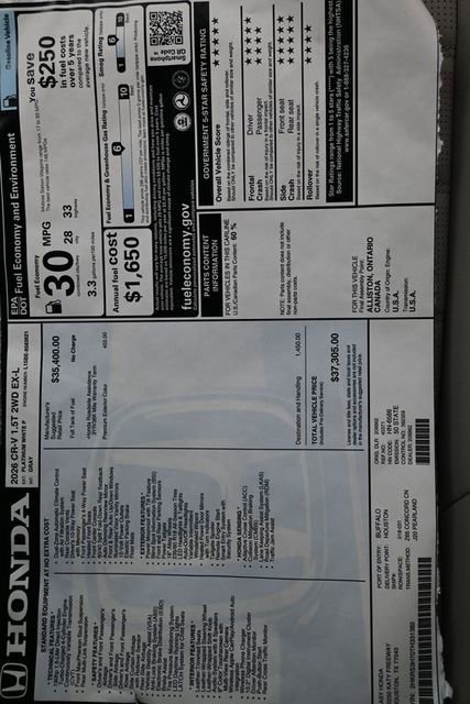 New 2026 Honda CR-V EX-L image 16