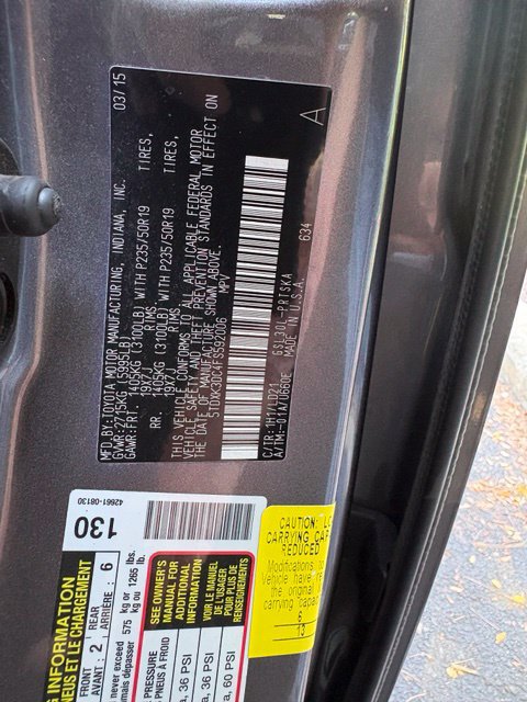 Used 2015 Toyota Sienna SE FWD image 16