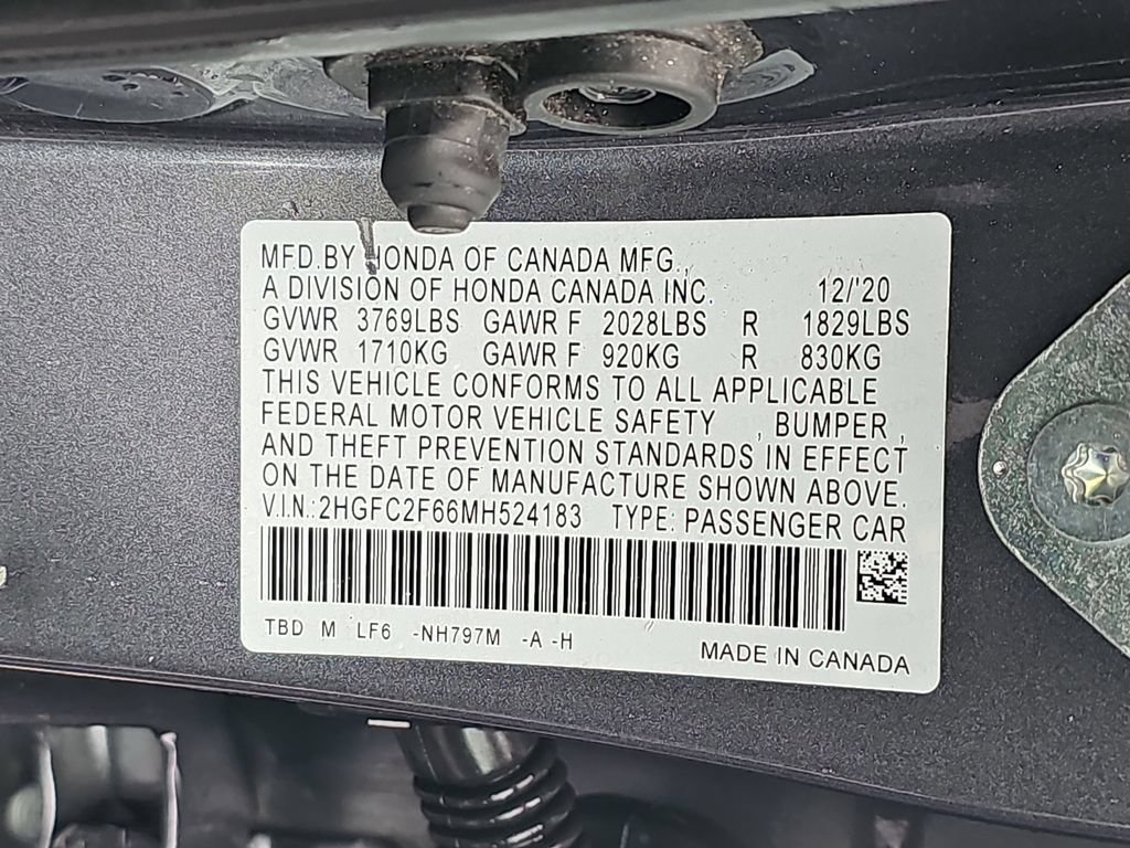 Used 2021 Honda Civic LX image 36