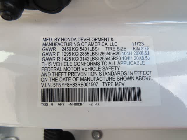 Certified 2024 Honda Passport Black Edition image 31