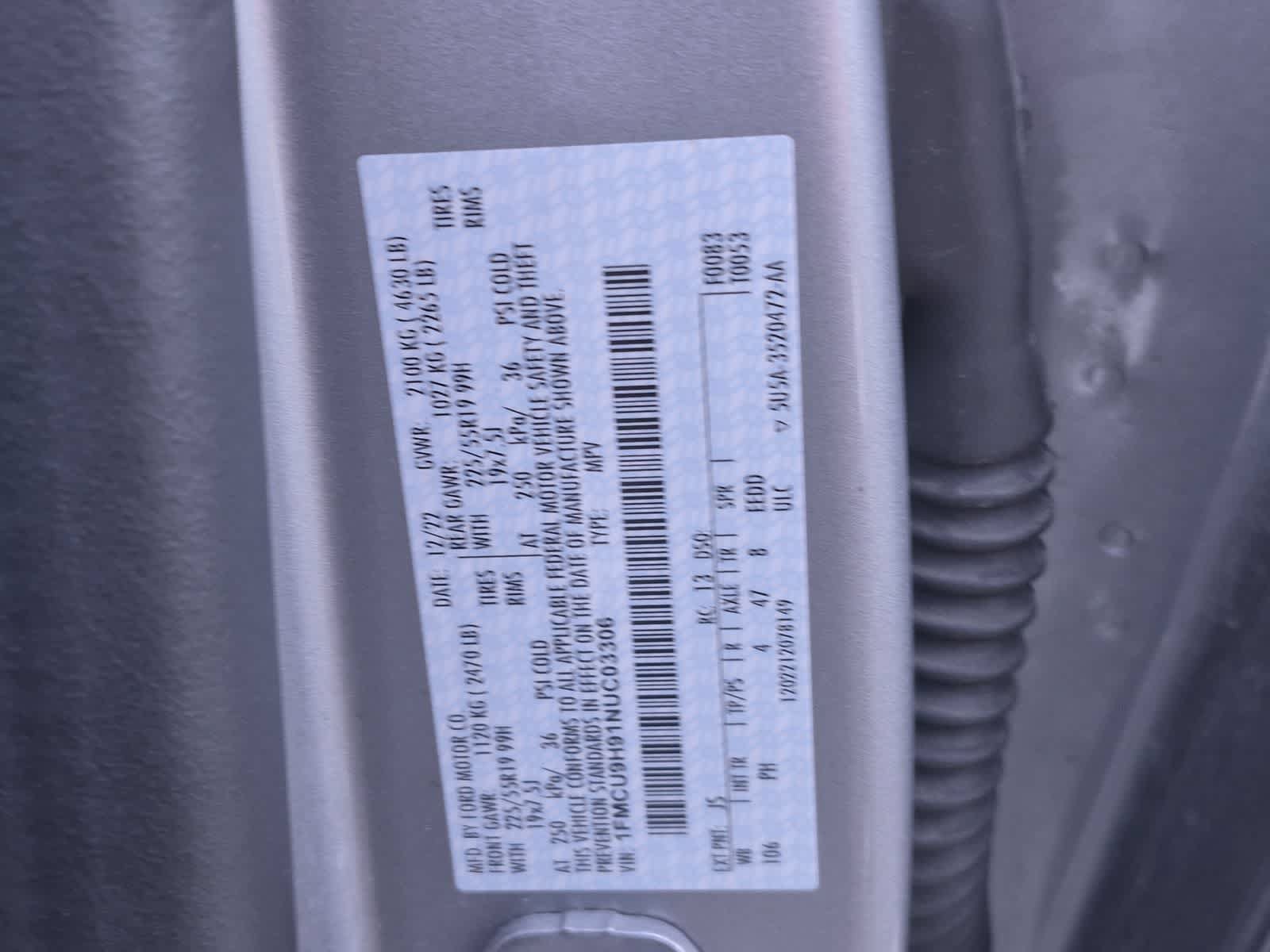 Used 2022 Ford Escape SEL w/ SEL Stealth AWD Package image 37
