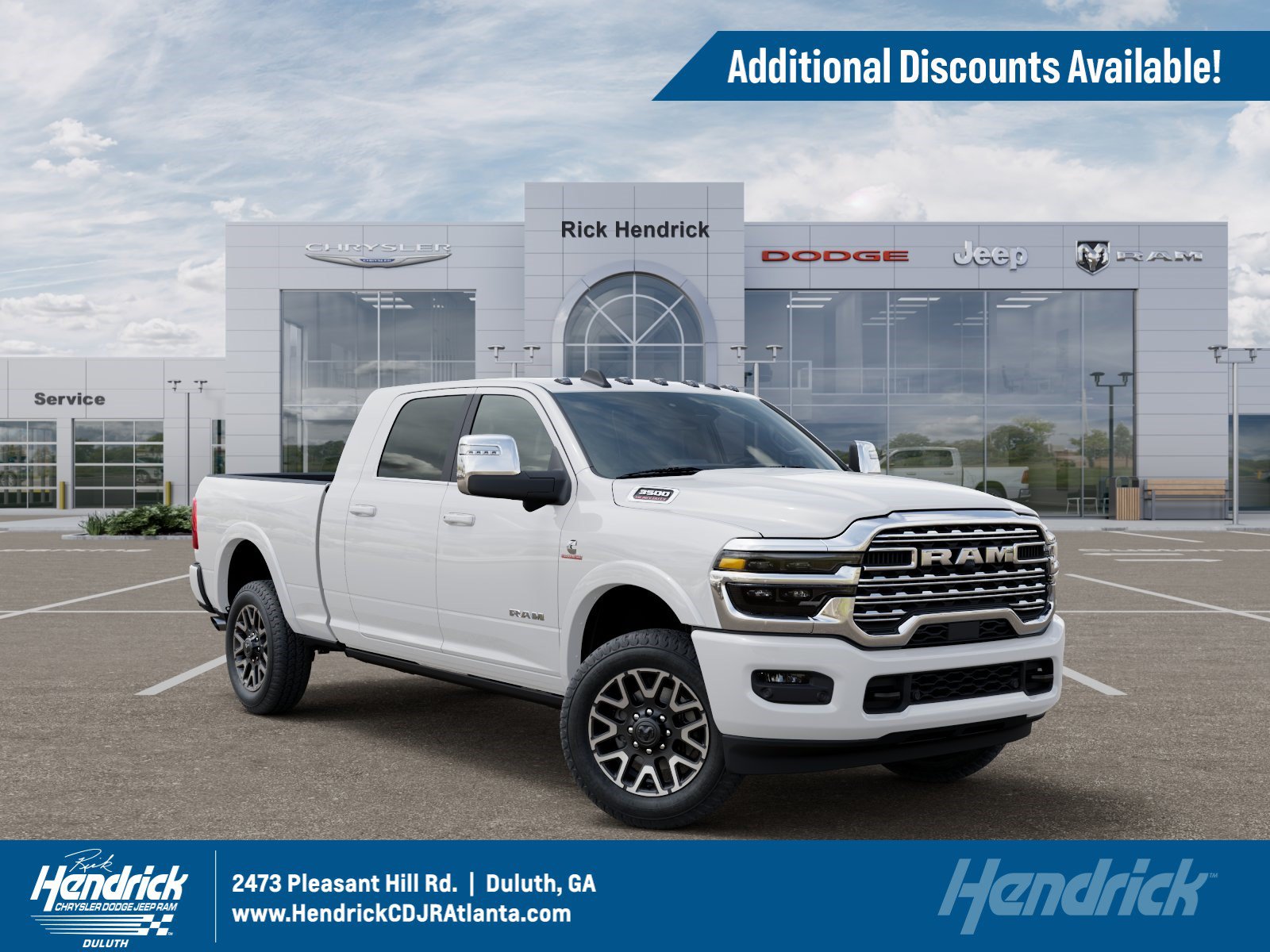 New 2026 RAM 3500 Longhorn