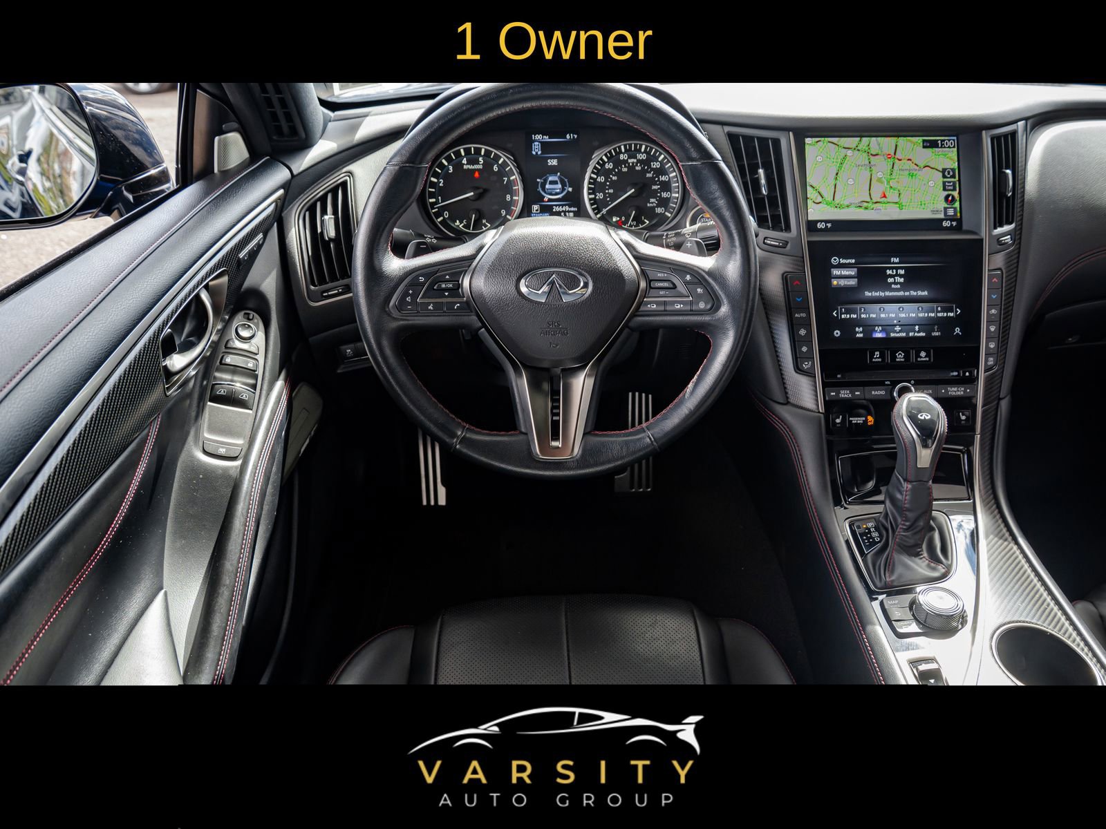 Used 2022 INFINITI Q60 Red Sport 400 w/ Proactive Package image 10