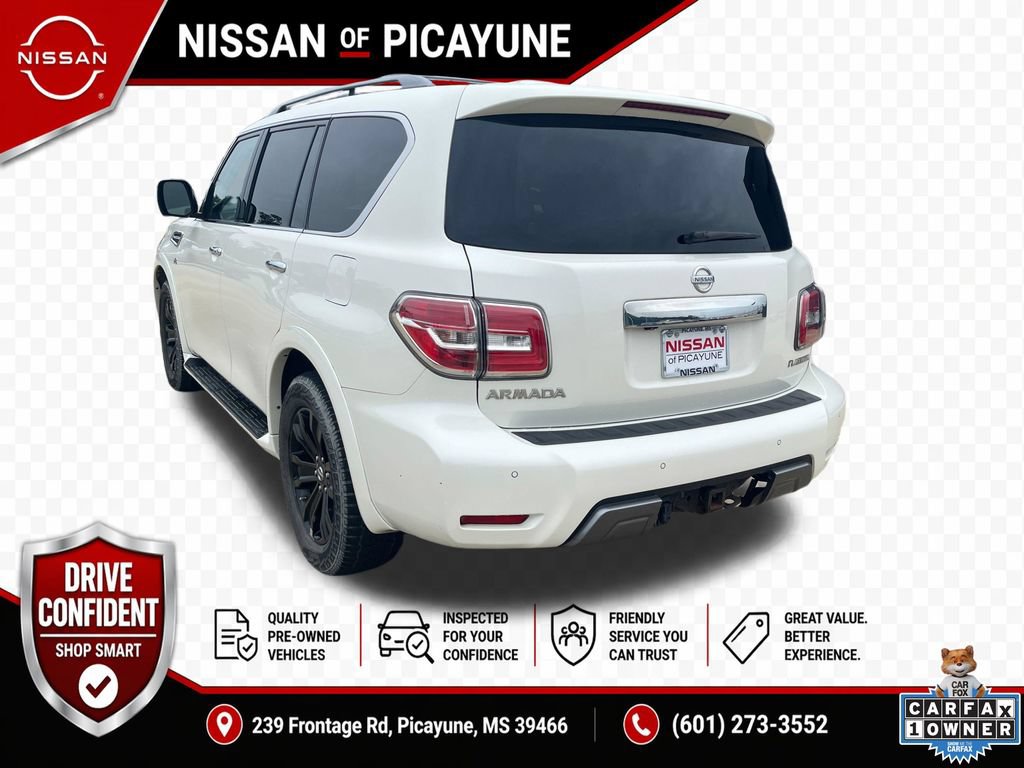 Used 2020 Nissan Armada Platinum w/ Cargo Package AWD/4WD video 3