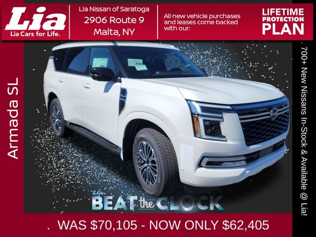 New 2025 Nissan Armada SL w/ Captain's Chari Seat Package