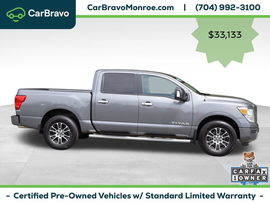 Used 2021 Nissan Titan SV w/ SV Convenience Package AWD/4WD image 8