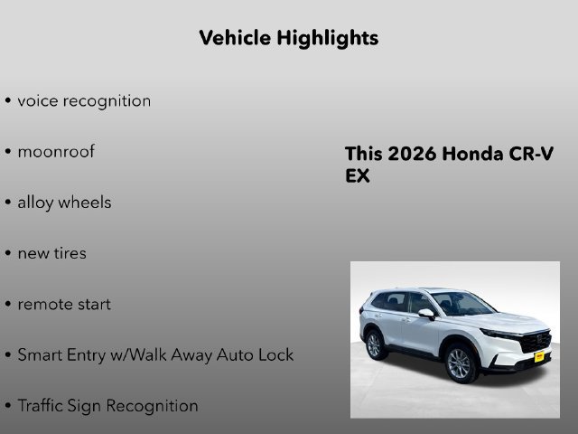 New 2026 Honda CR-V EX image 15