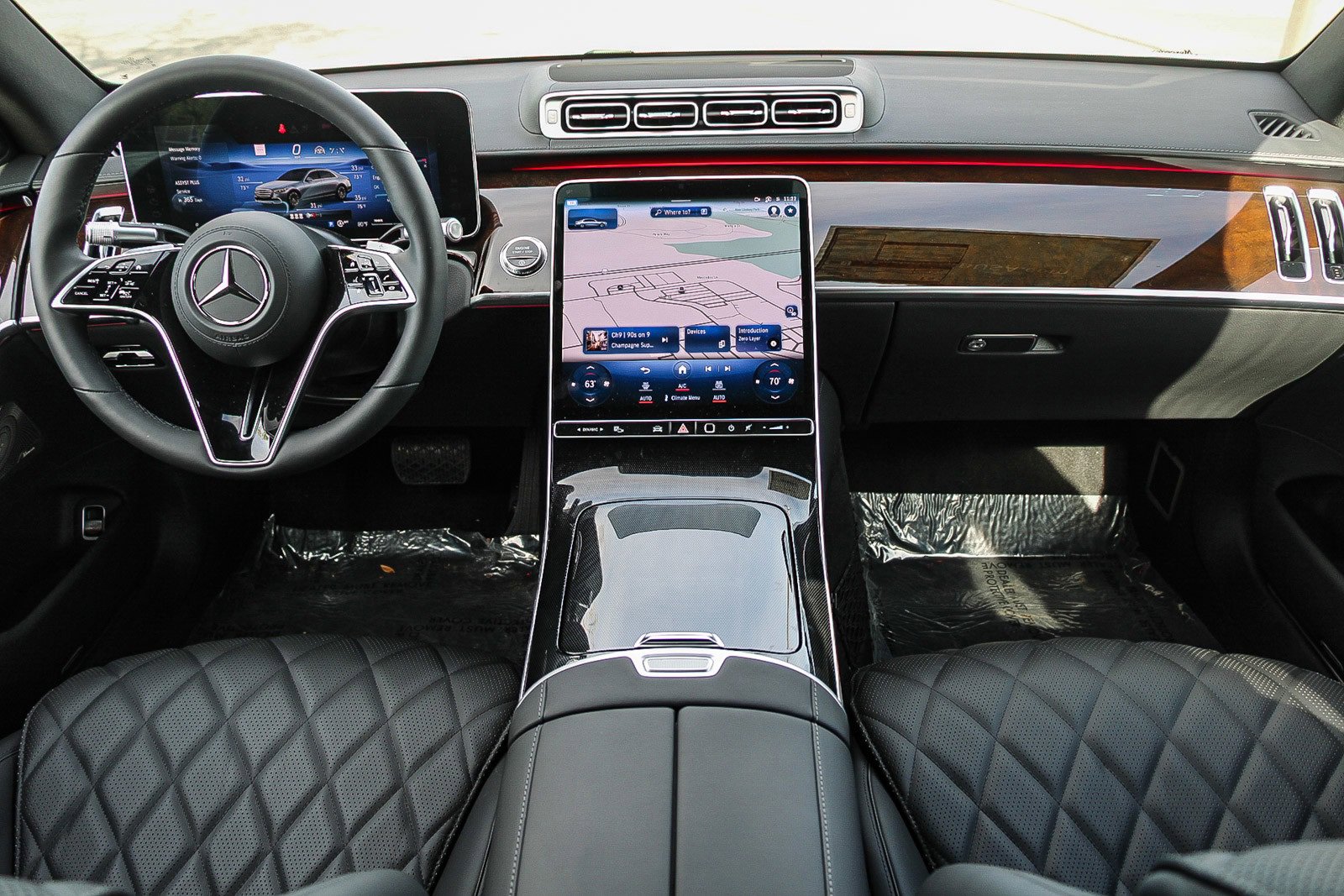 New 2024 Mercedes-Benz S 580 4MATIC Sedan image 13