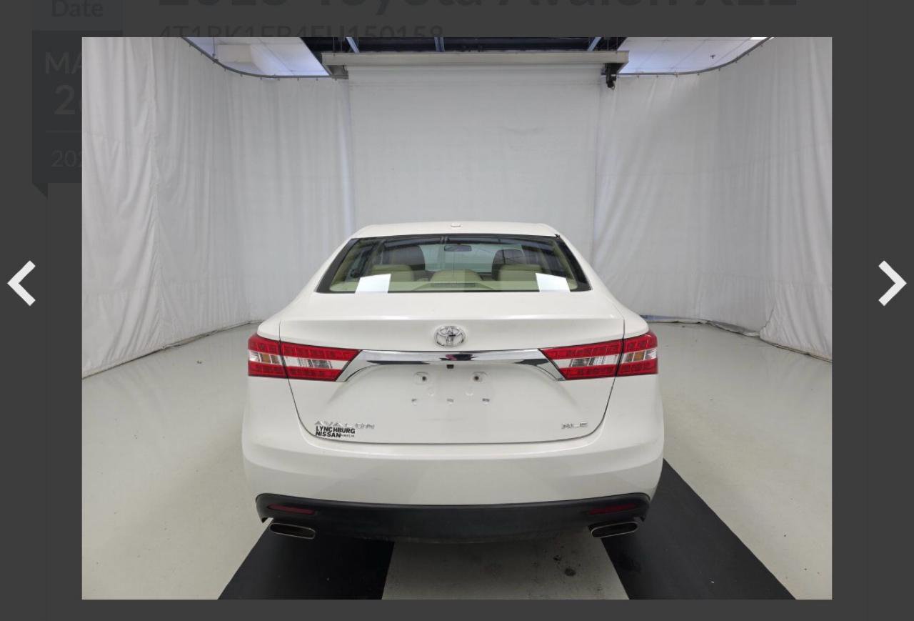 Used 2015 Toyota Avalon XLE FWD image 11