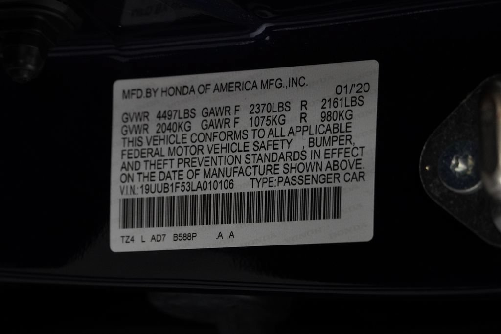 Used 2020 Acura TLX w/ Technology Package FWD image 52