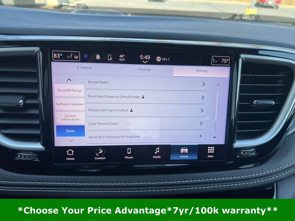 Certified 2022 Chrysler Pacifica Touring-L w/ S Appearance Package image 87