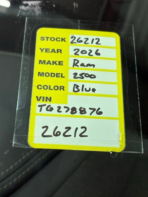 New 2026 RAM 2500 Limited image 26