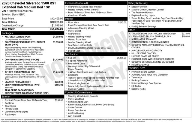 Used 2020 Chevrolet Silverado 1500 RST w/ All-Star Edition image 4