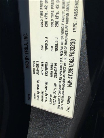 Used 2018 Tesla Model 3 Long Range RWD image 30