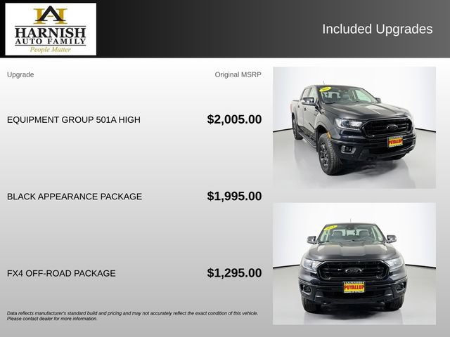 Used 2021 Ford Ranger Lariat w/ Equipment Group 501A High AWD/4WD image 4